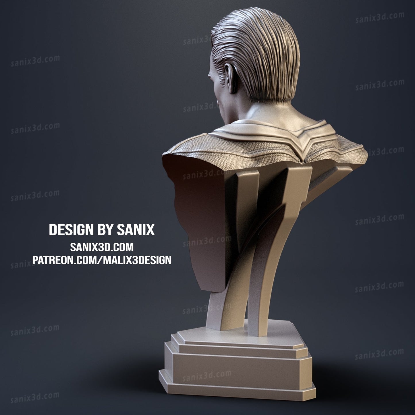 Superman v2 - Sanix3D - Dark Forge Arts