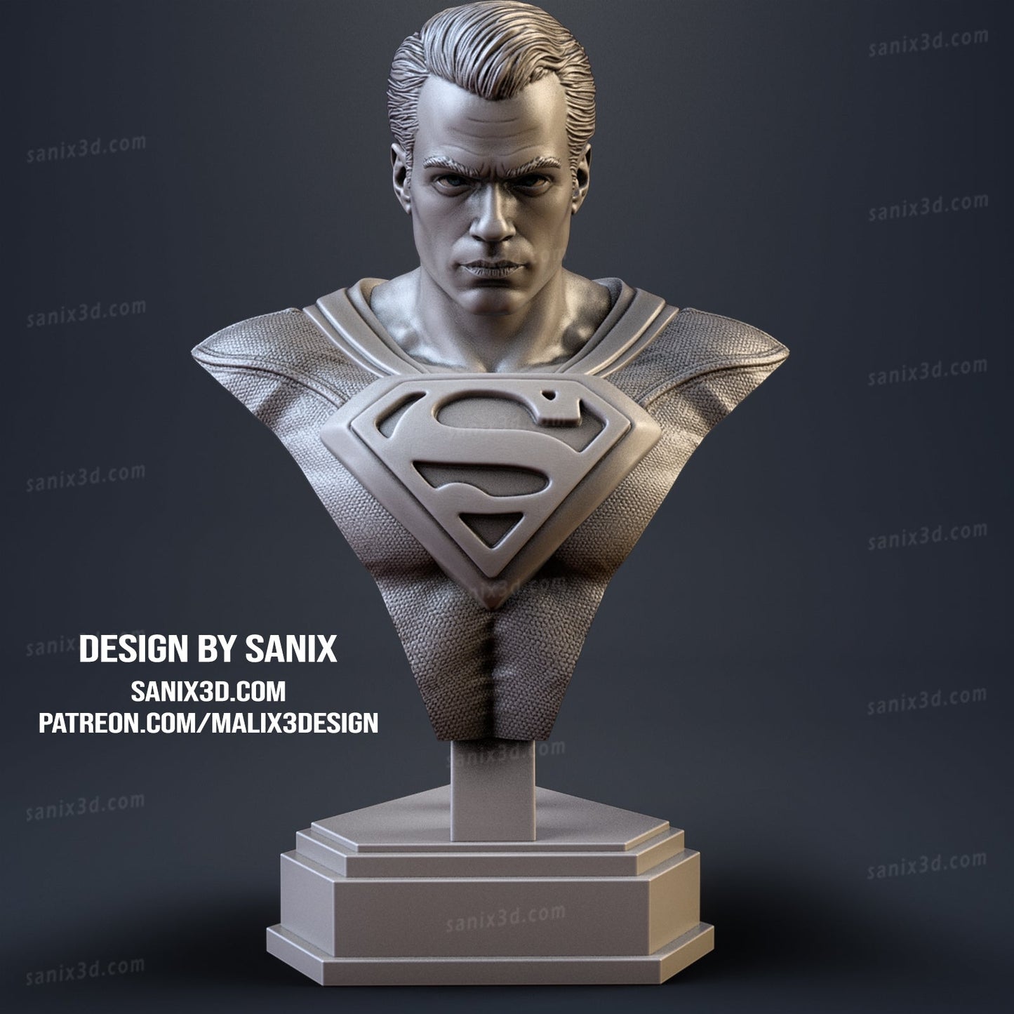 Superman v2 - Sanix3D - Dark Forge Arts