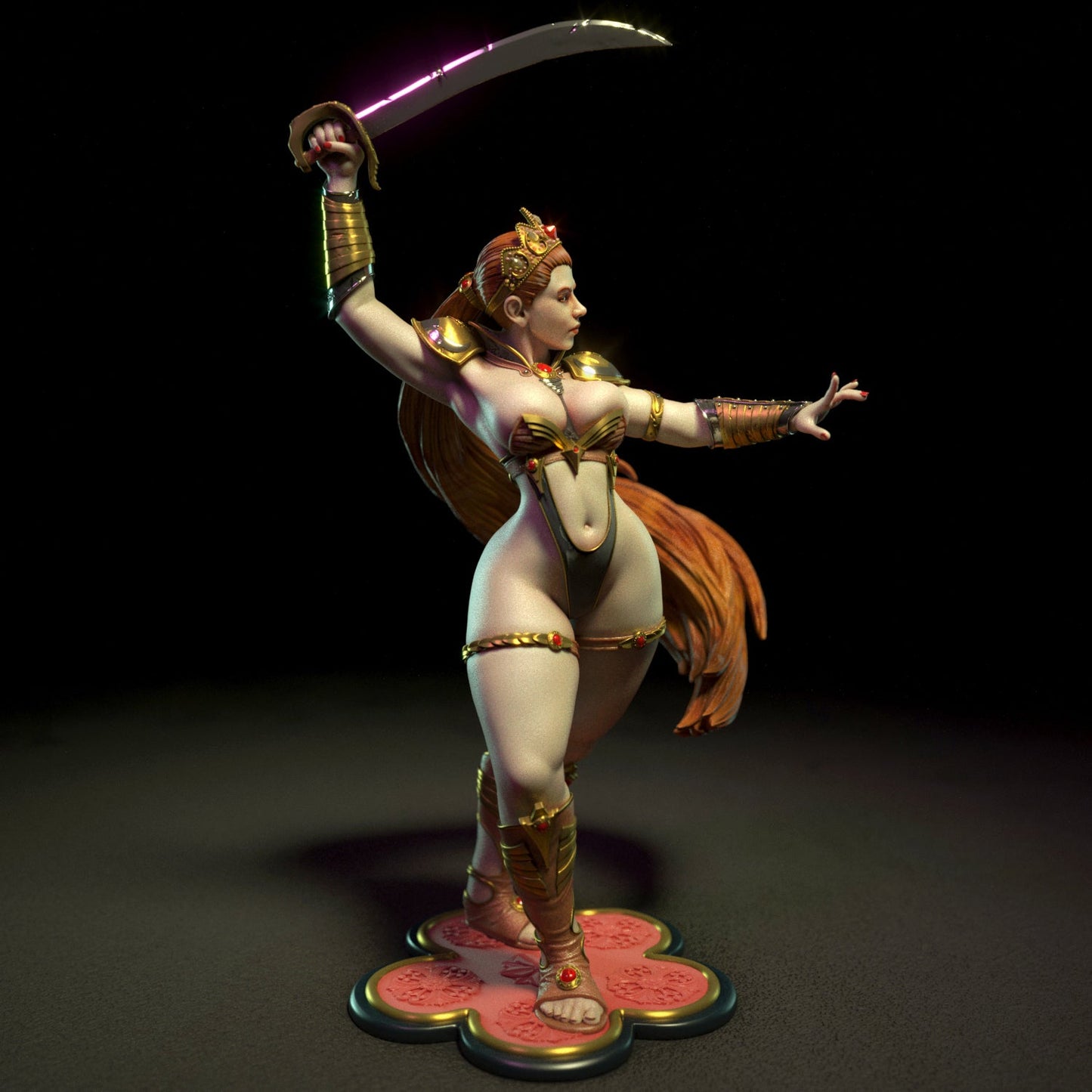Sword Dancer - Torrida Minis - Dark Forge Arts