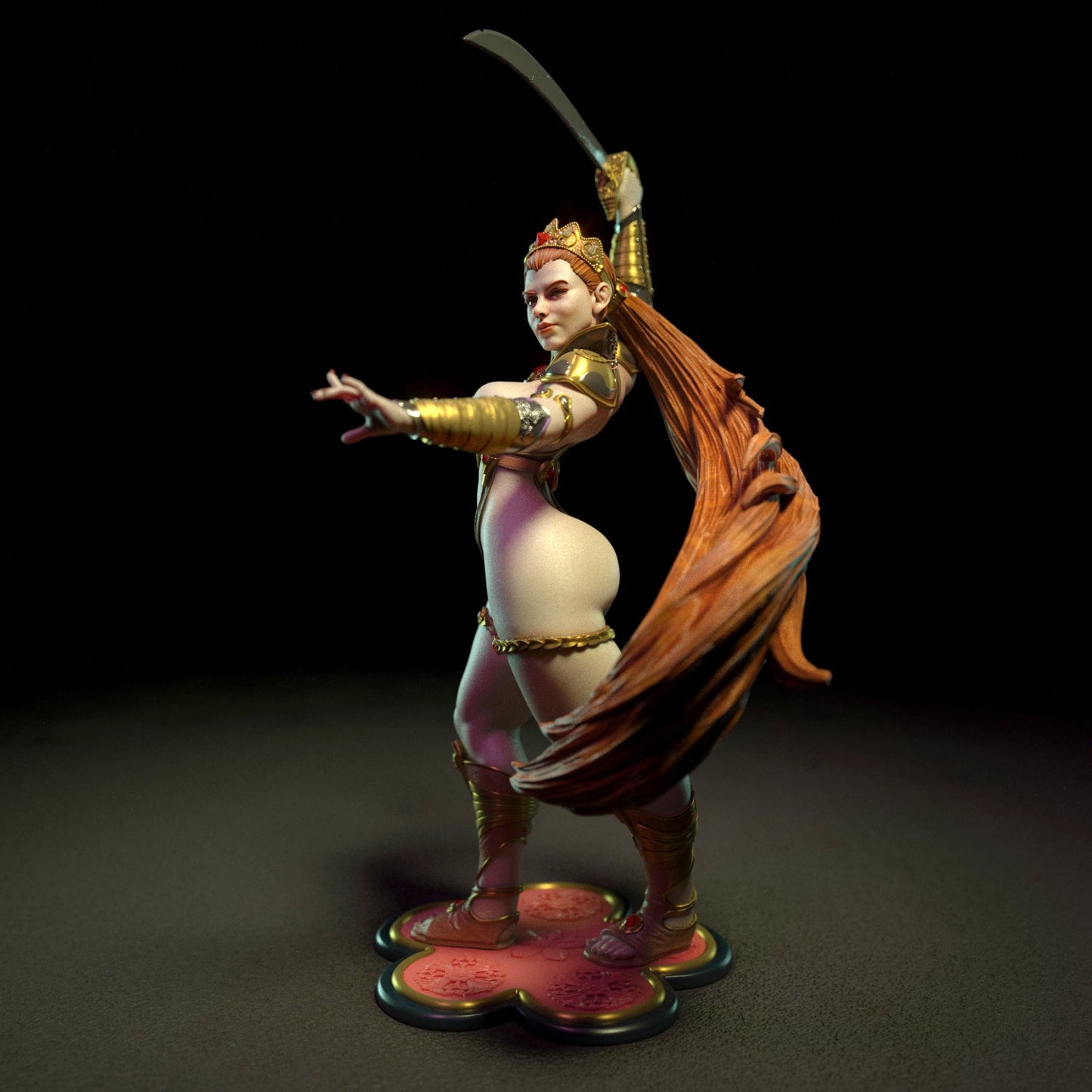 Sword Dancer - Torrida Minis - Dark Forge Arts