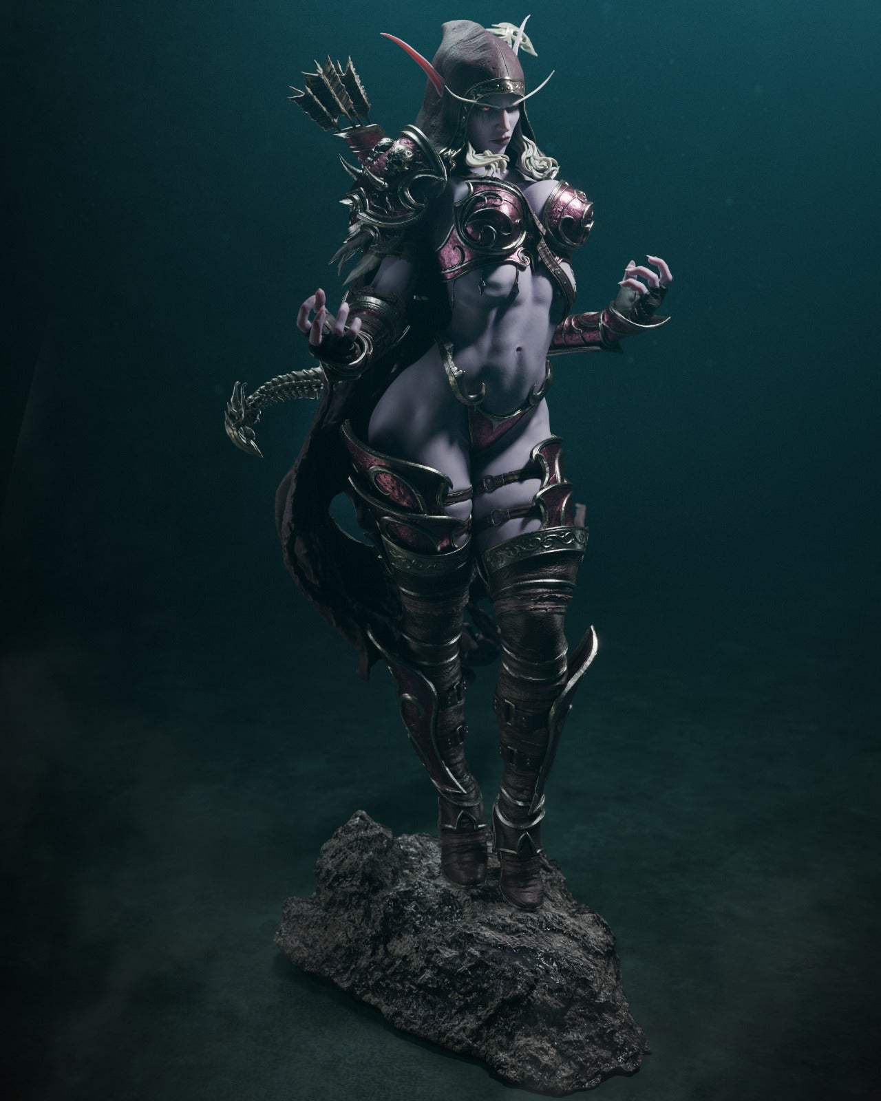 Sylvanas - CA 3D Studios - Dark Forge Arts