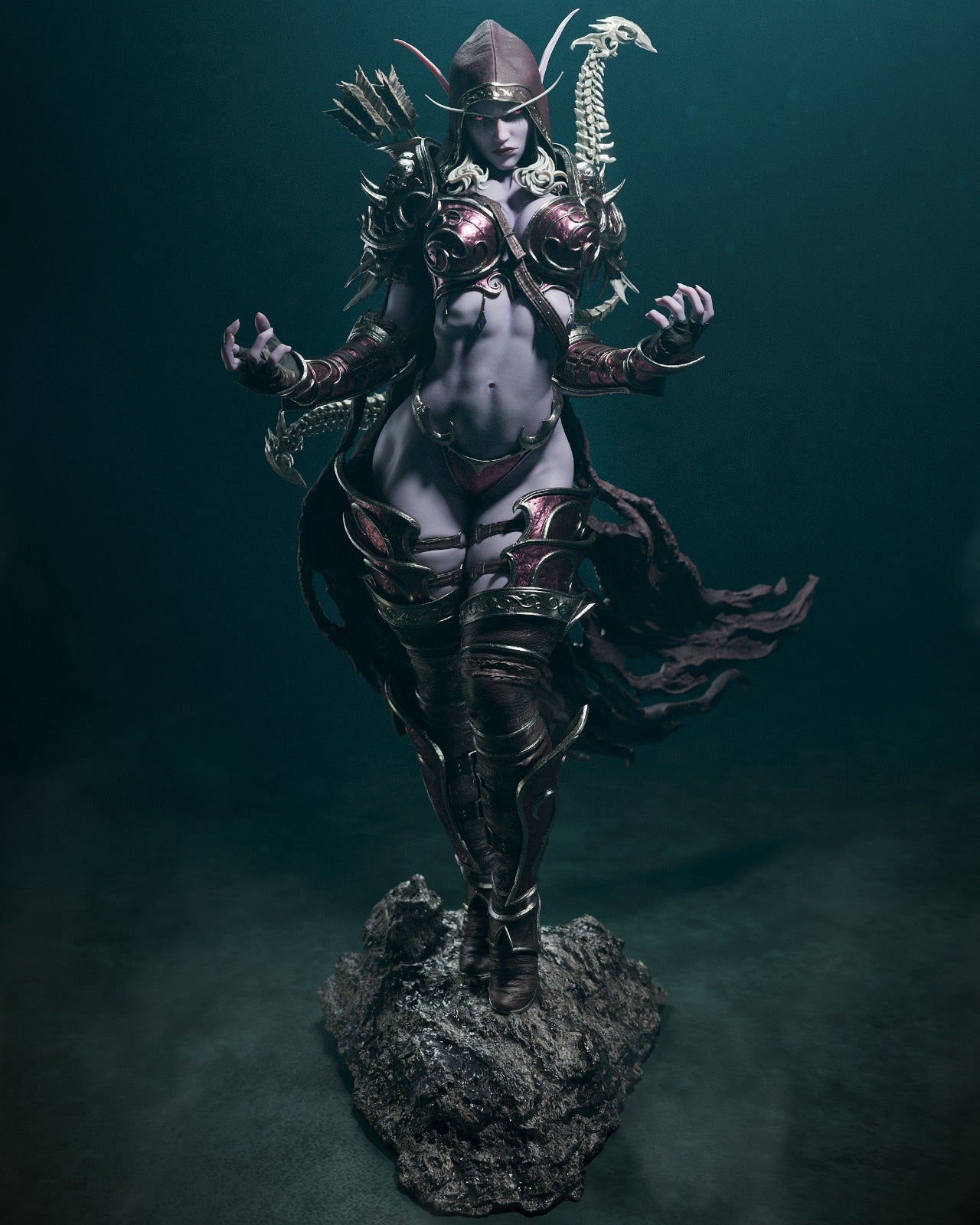 Sylvanas - CA 3D Studios - Dark Forge Arts
