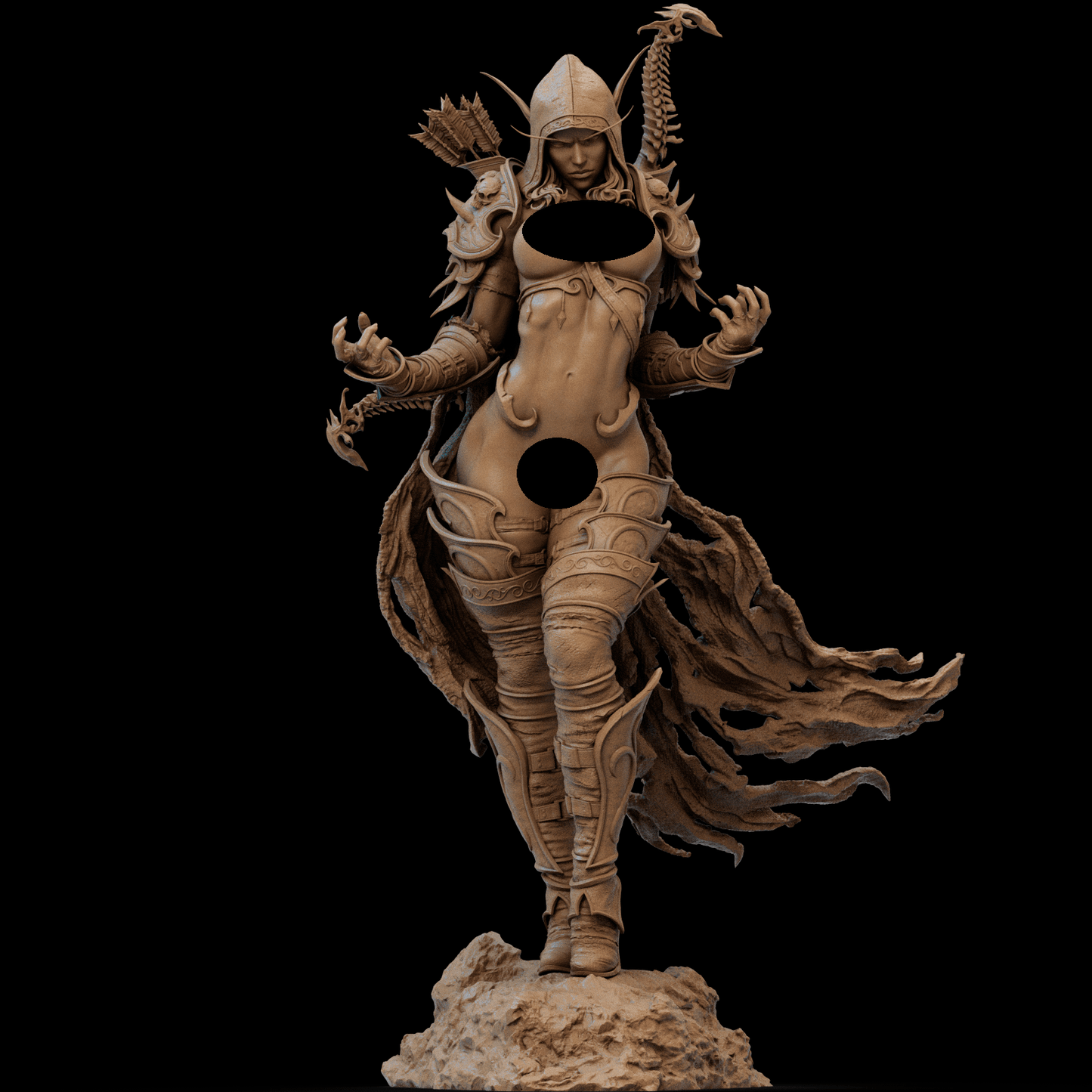 Sylvanas - CA 3D Studios - Dark Forge Arts