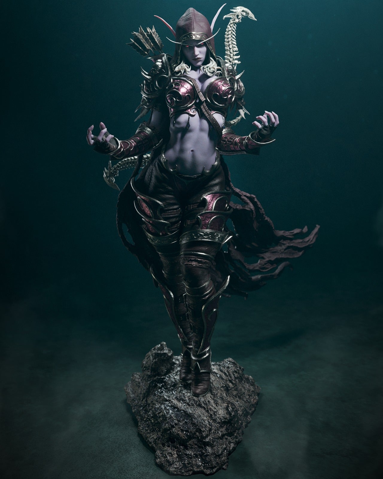 Sylvanas - CA 3D Studios - Dark Forge Arts
