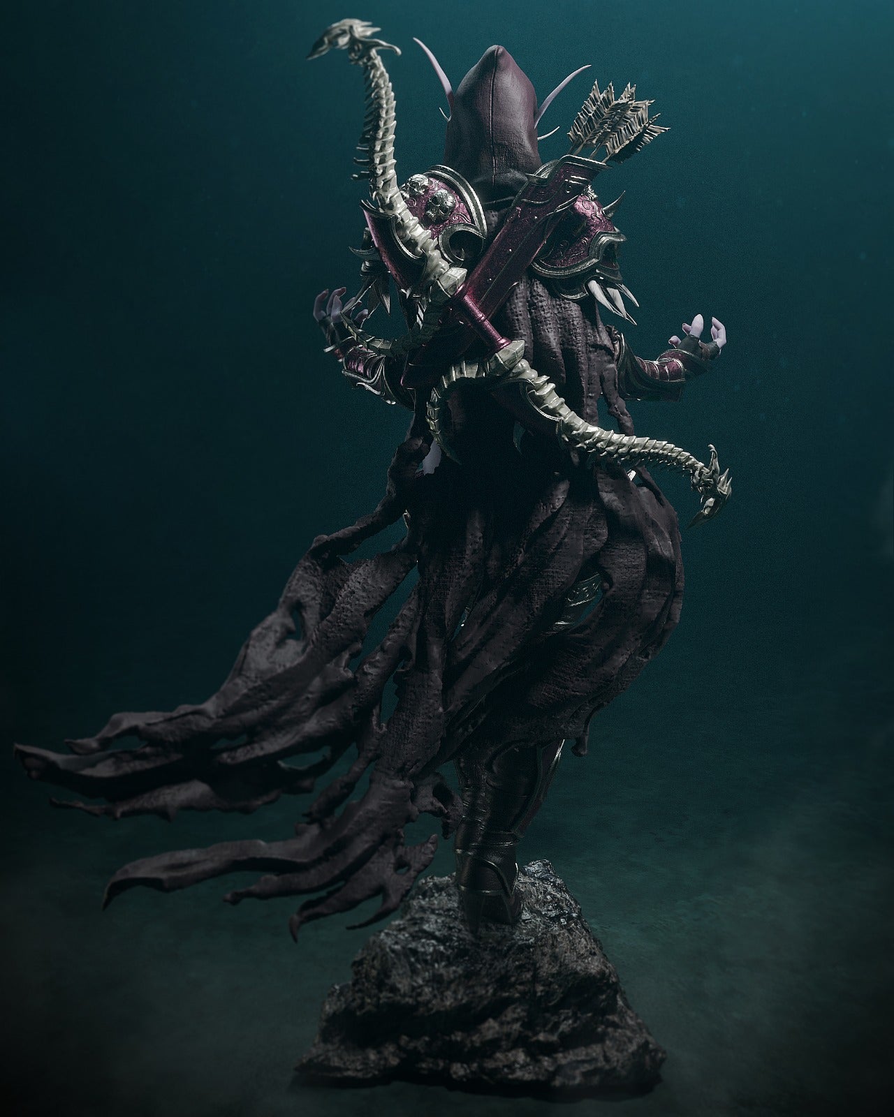 Sylvanas - CA 3D Studios - Dark Forge Arts