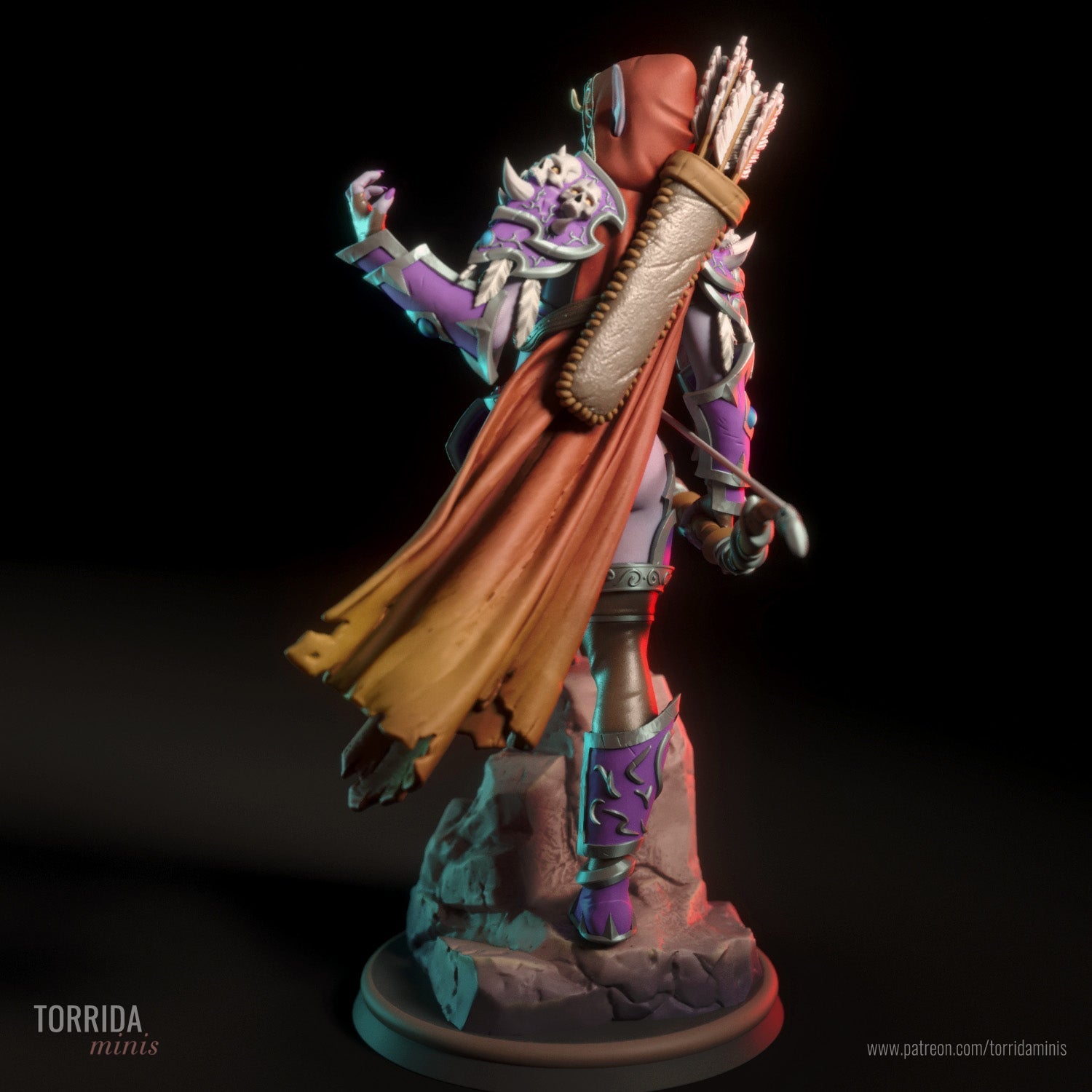 Sylvanas Windrunner - Torrida Minis - Dark Forge Arts