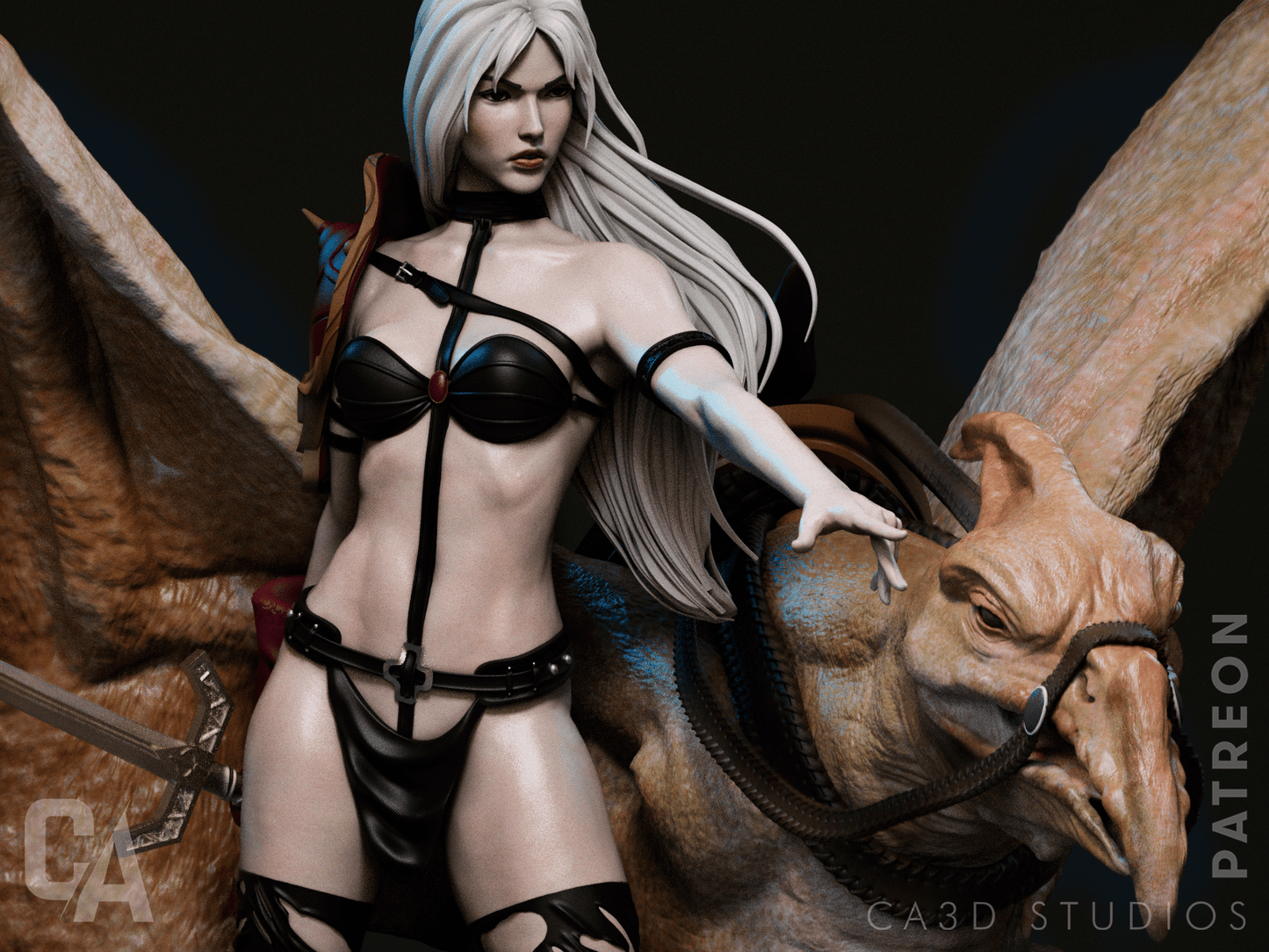 Taarna - CA 3D Studios - Dark Forge Arts