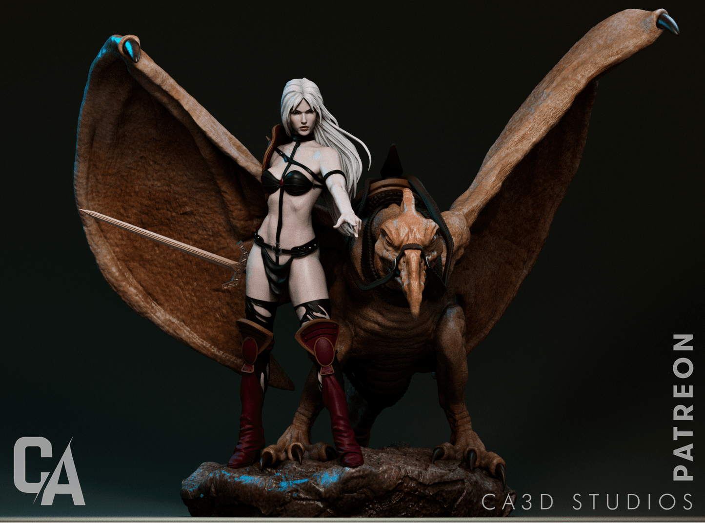 Taarna - CA 3D Studios - Dark Forge Arts