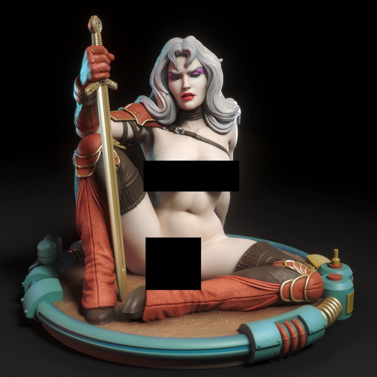 Taarna Heavy Metal - Torrida Minis - Dark Forge Arts