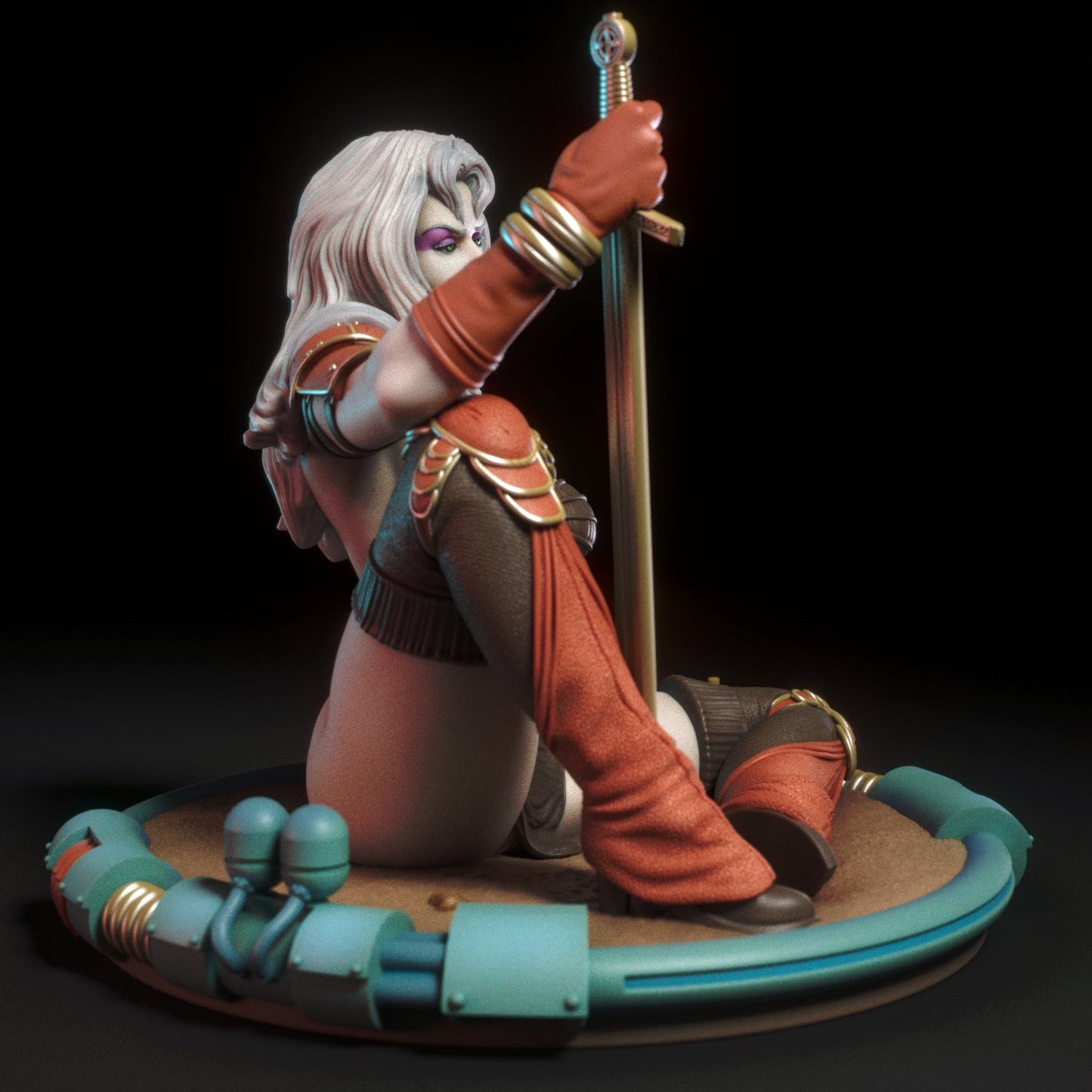 Taarna Heavy Metal - Torrida Minis - Dark Forge Arts