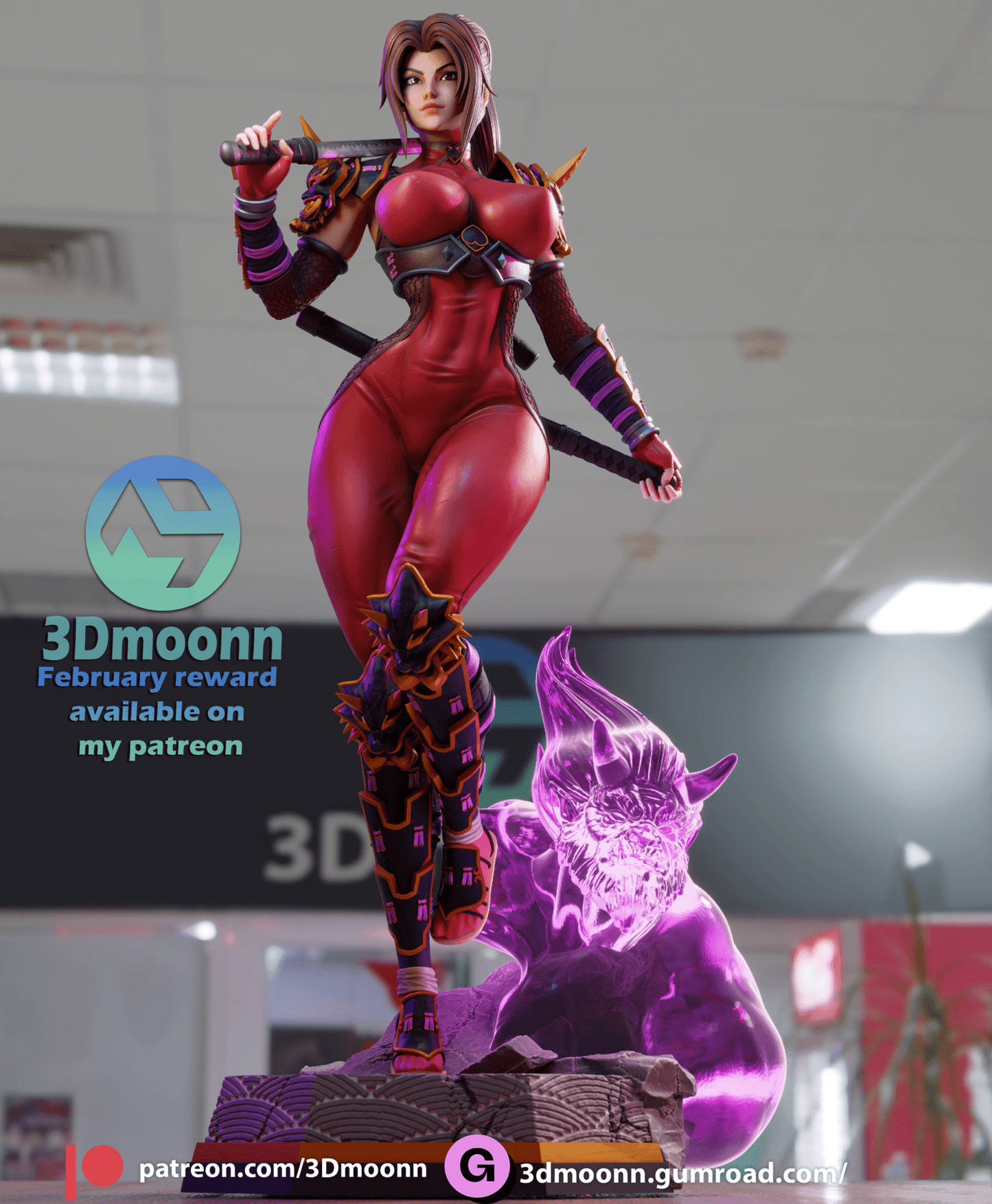 Taki - 3DMoonn - Dark Forge Arts