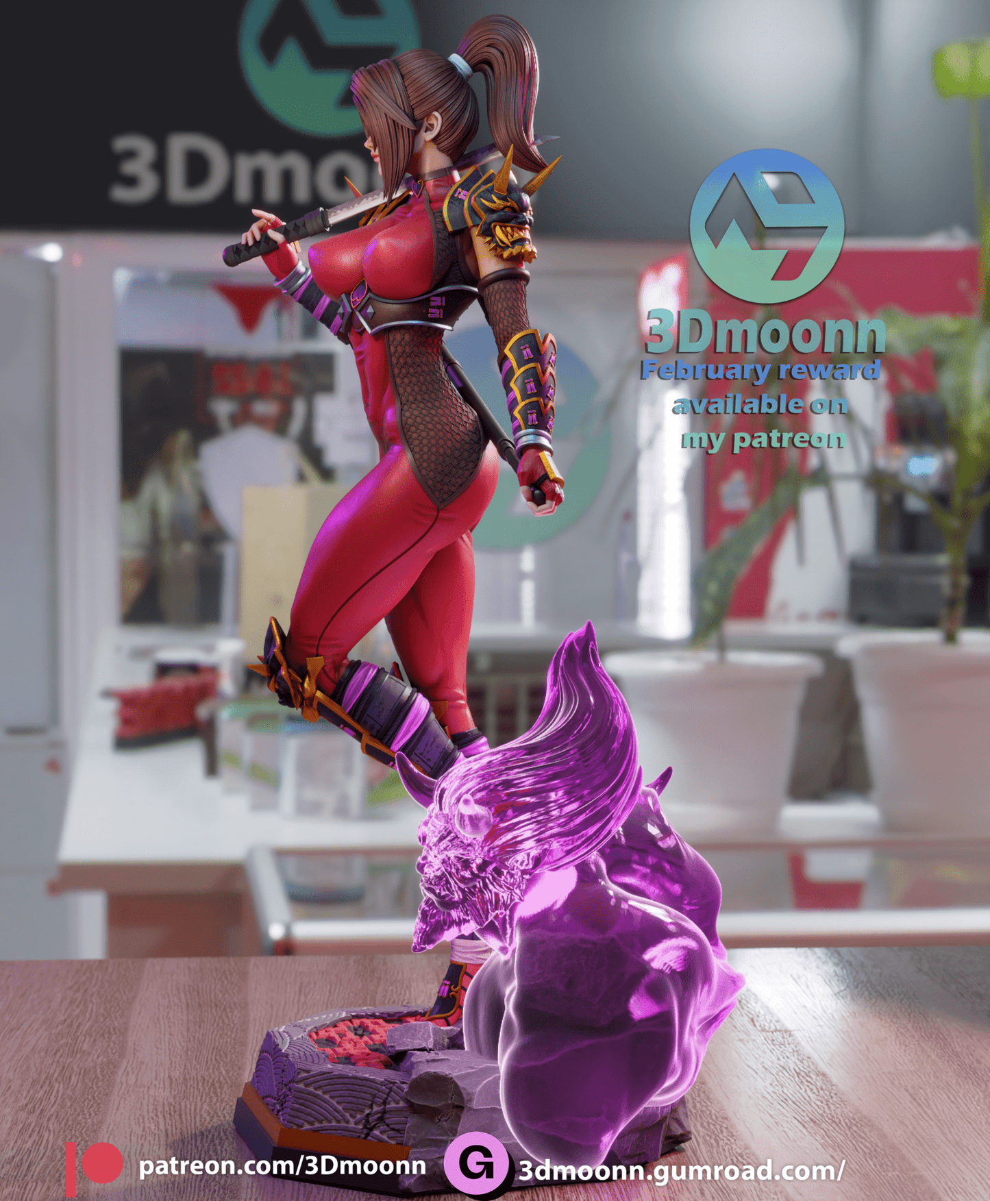 Taki - 3DMoonn - Dark Forge Arts