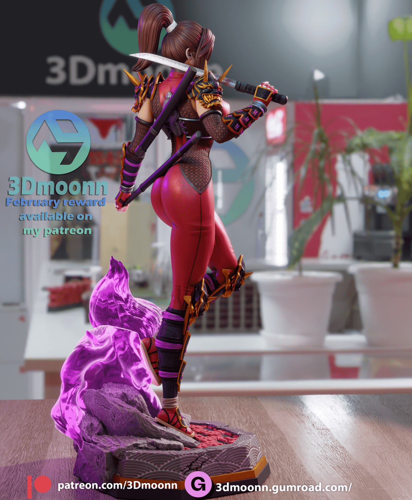 Taki - 3DMoonn - Dark Forge Arts
