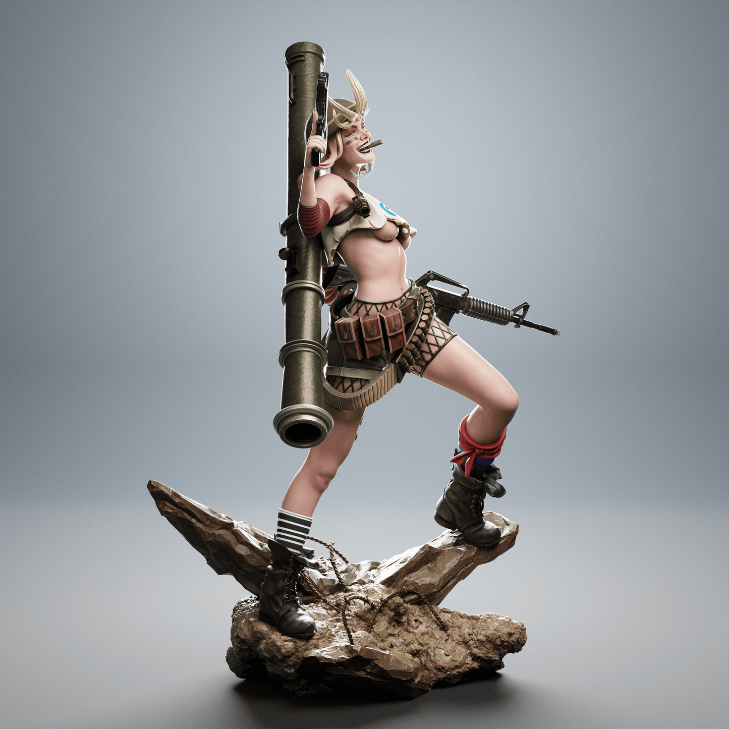 Tank Girl - CA 3D Studios - Dark Forge Arts