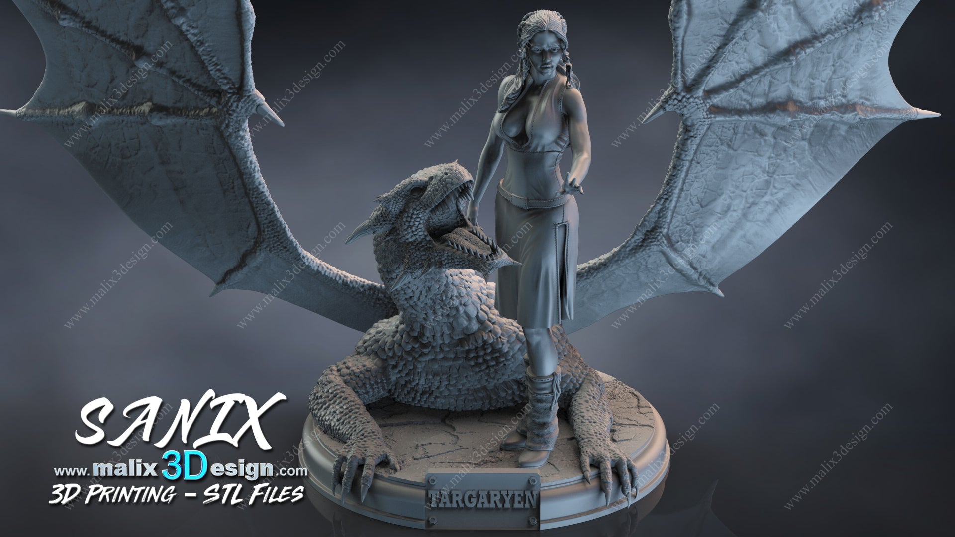 Targaryen GOT - Sanix3D - Dark Forge Arts