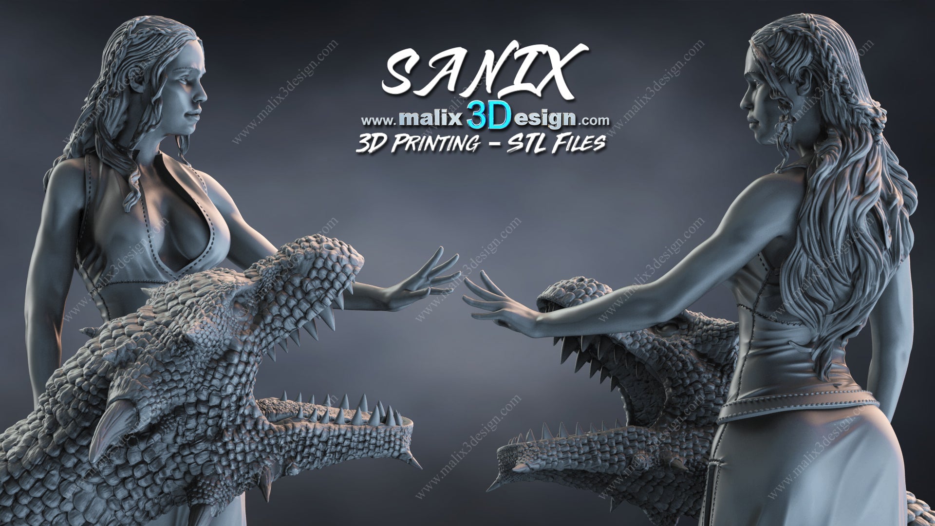 Targaryen GOT - Sanix3D - Dark Forge Arts