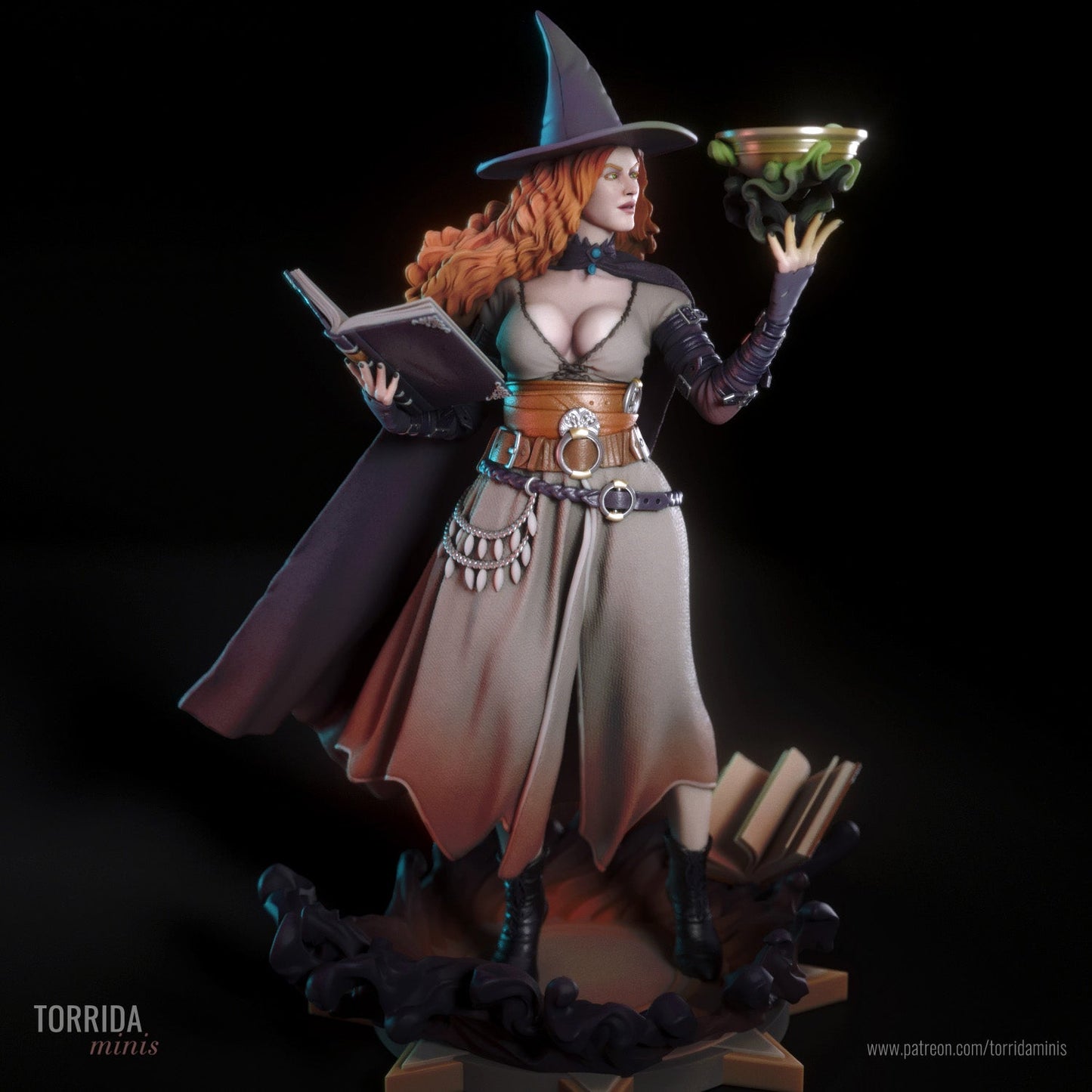 Tasha - Torrida Minis - Dark Forge Arts
