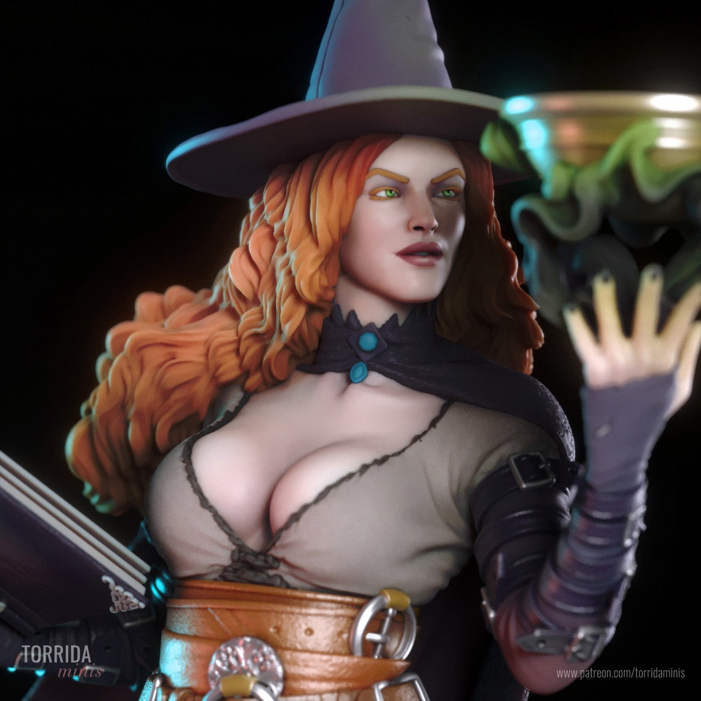 Tasha - Torrida Minis - Dark Forge Arts
