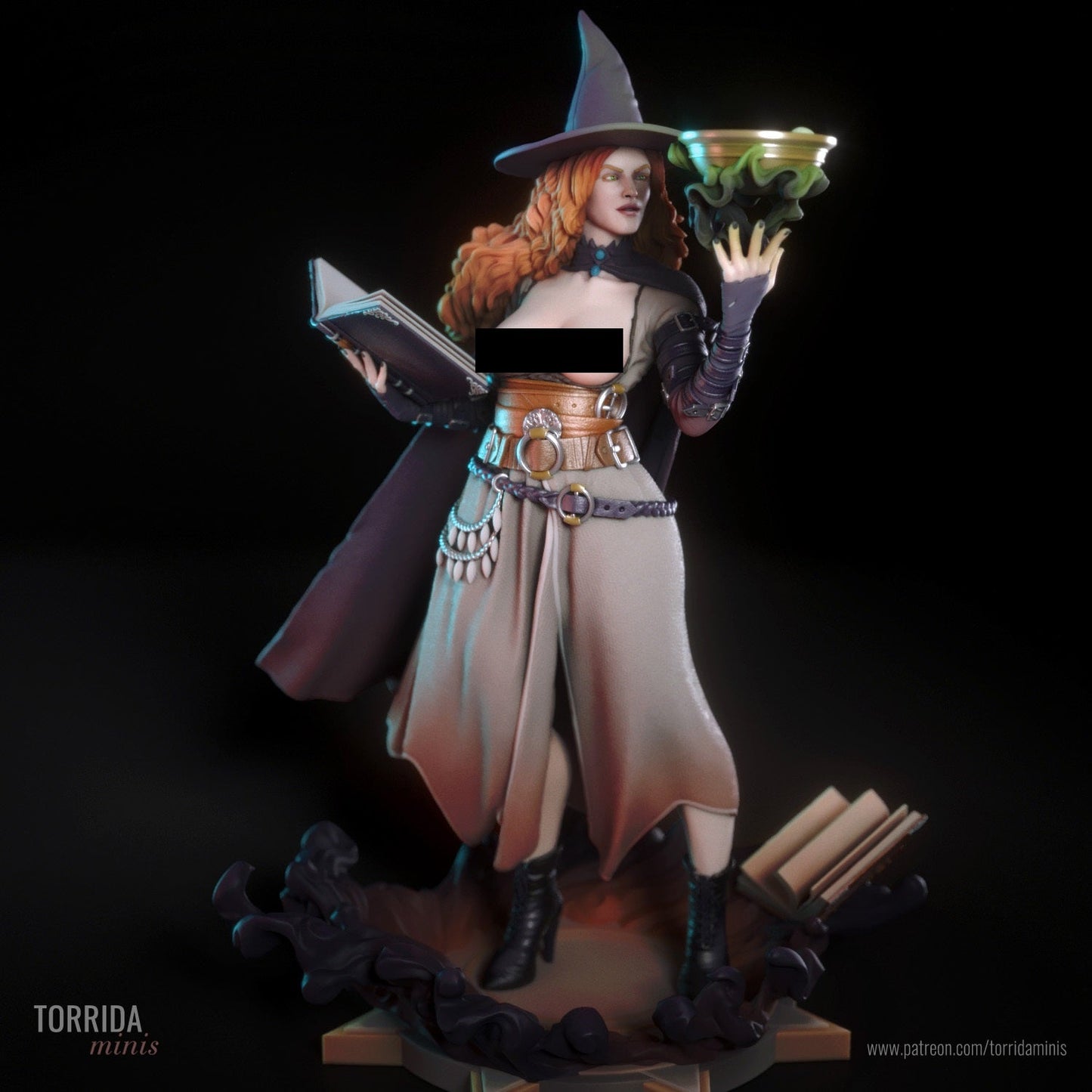 Tasha - Torrida Minis - Dark Forge Arts