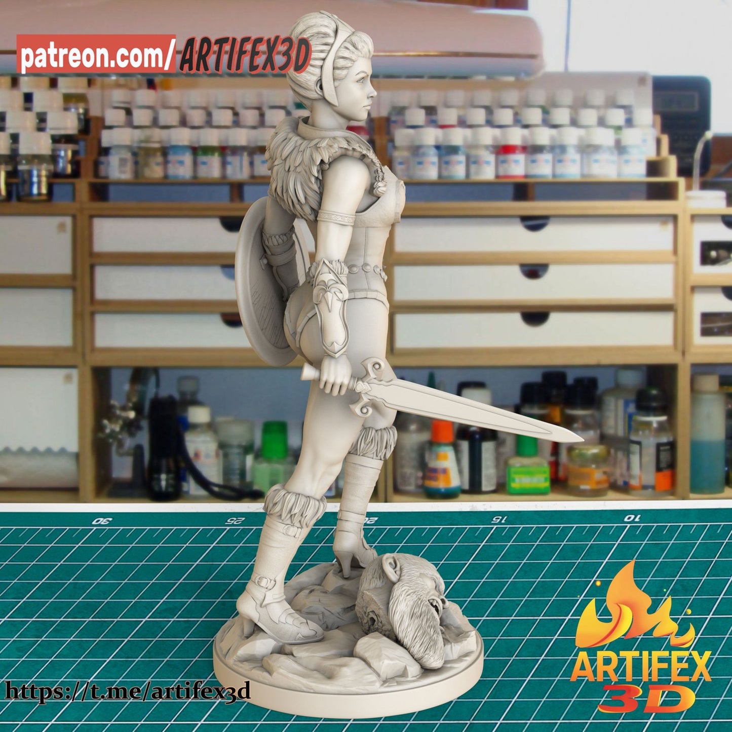 Teela - Artifex3D - Dark Forge Arts