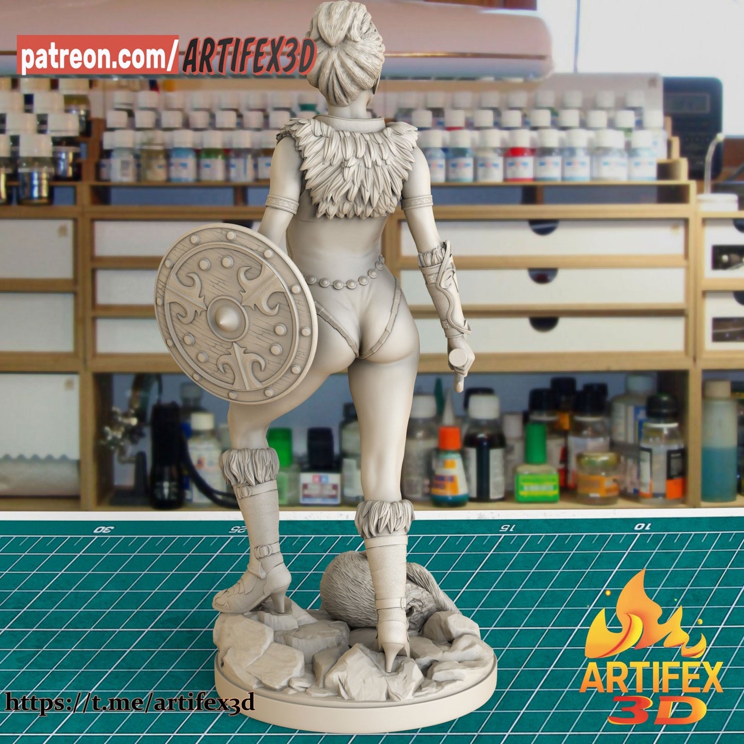 Teela - Artifex3D - Dark Forge Arts
