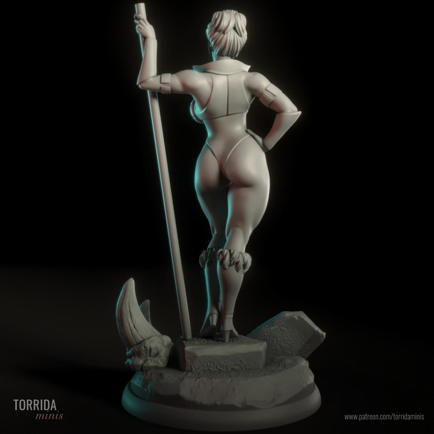 Teela - Torrida Minis - Dark Forge Arts