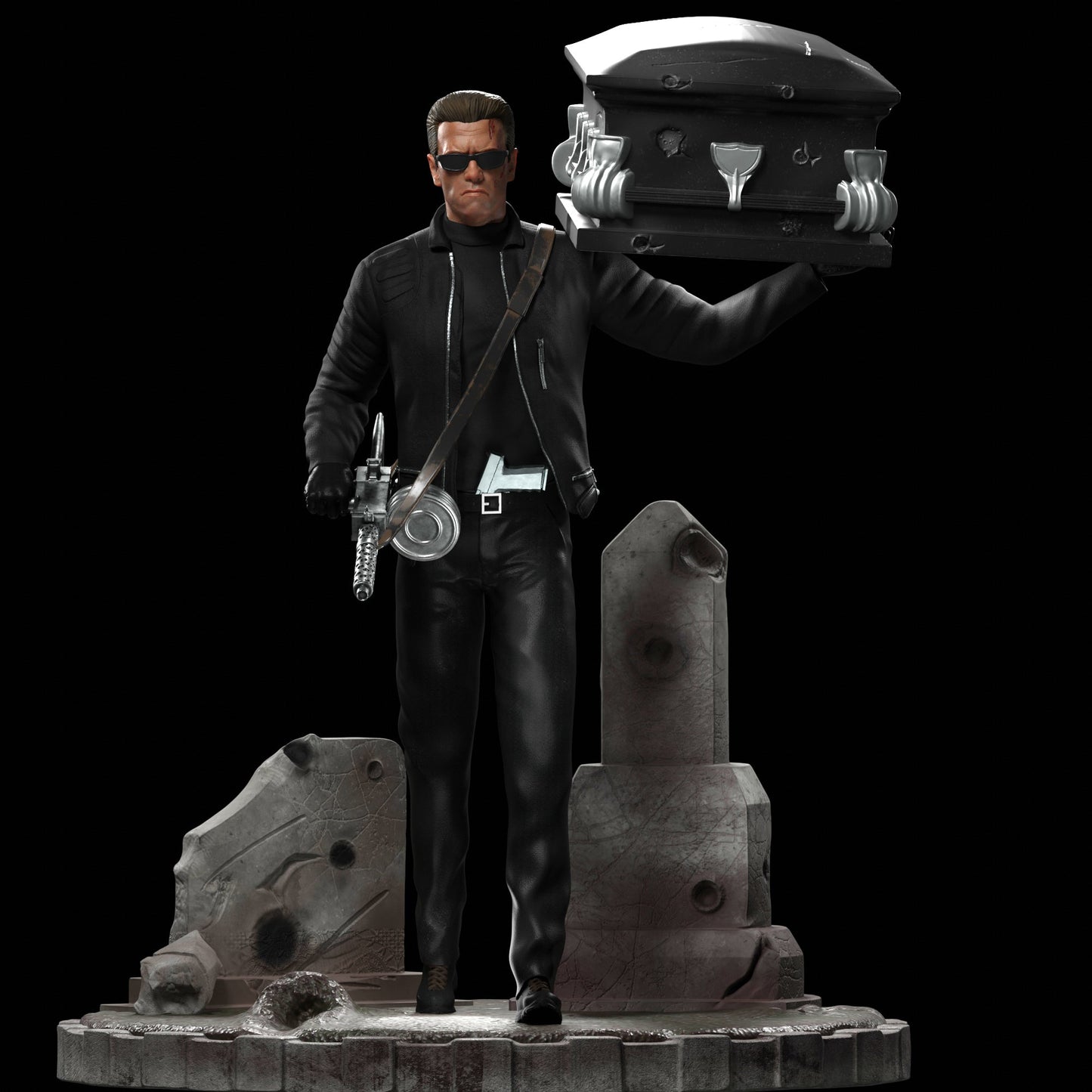 Terminator v2 - CA 3D Studios - Dark Forge Arts