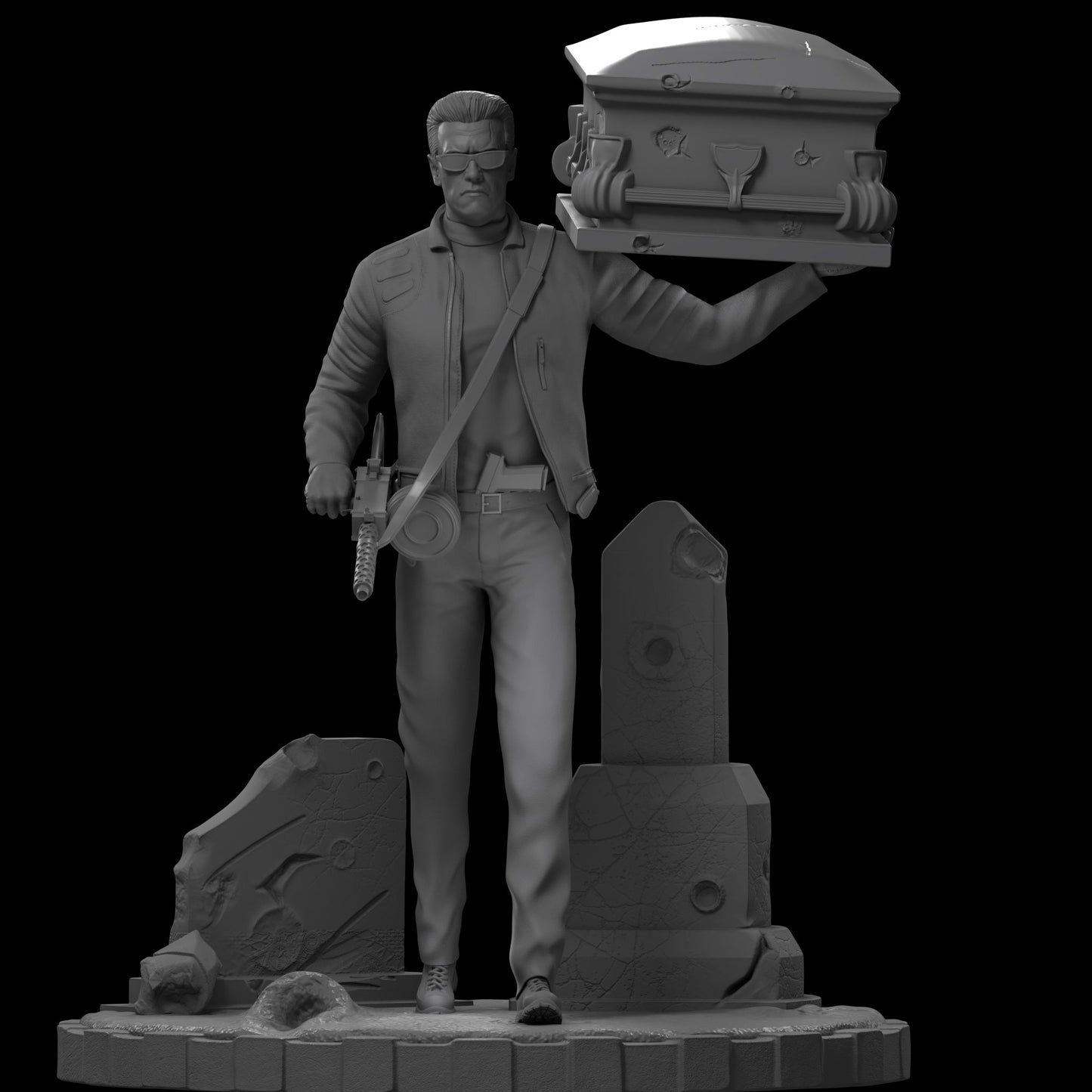 Terminator v2 - CA 3D Studios - Dark Forge Arts