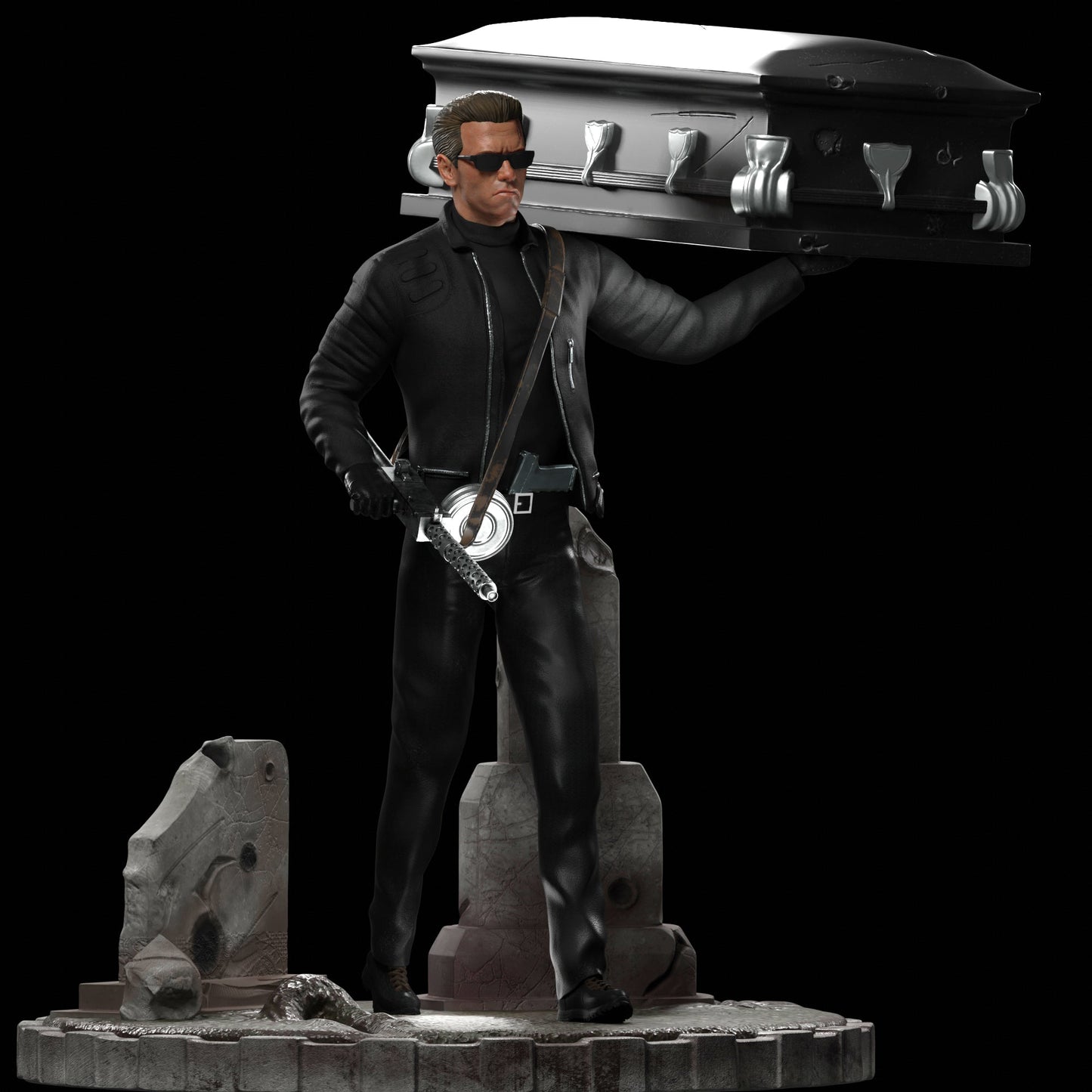 Terminator v2 - CA 3D Studios - Dark Forge Arts