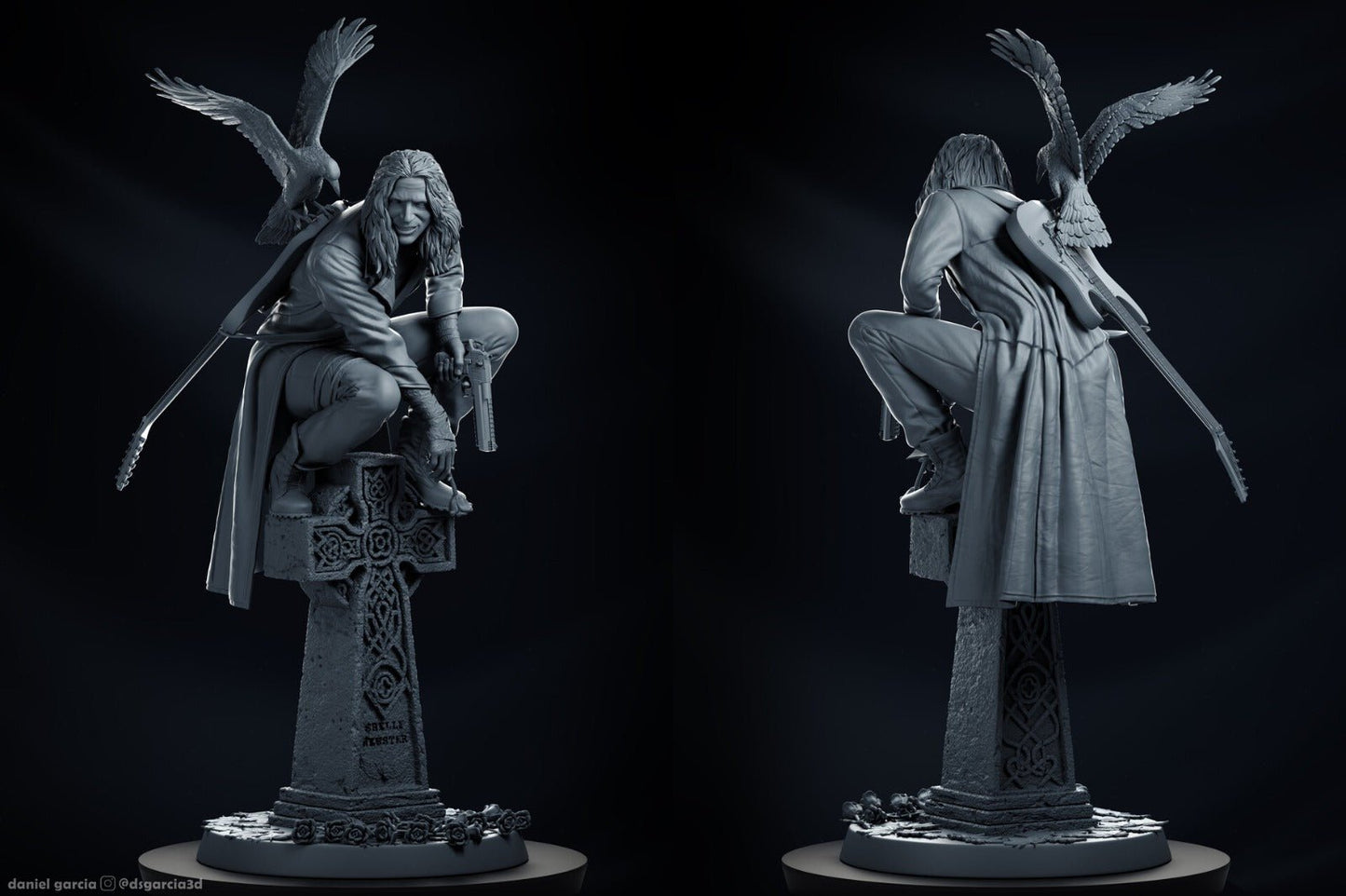 The Crow - CA 3D Studios - Dark Forge Arts