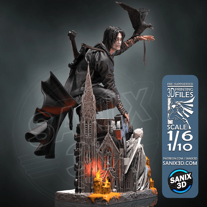 The Crow - Sanix3D - Dark Forge Arts