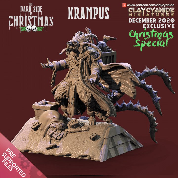 The Dark Side of Christmas - ClayCyanide - Dark Forge Arts