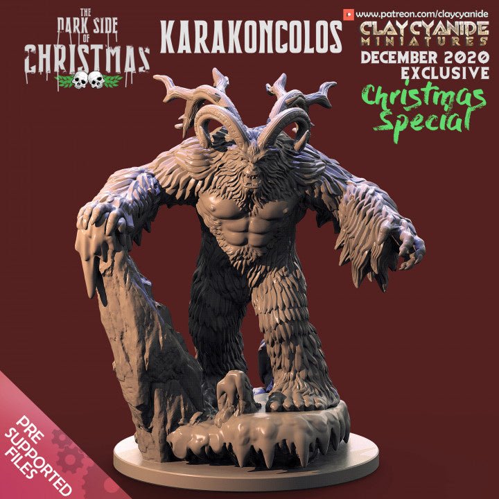The Dark Side of Christmas - ClayCyanide - Dark Forge Arts