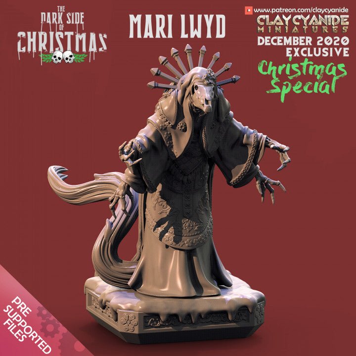The Dark Side of Christmas - ClayCyanide - Dark Forge Arts