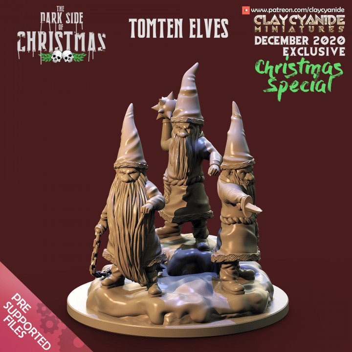 The Dark Side of Christmas - ClayCyanide - Dark Forge Arts