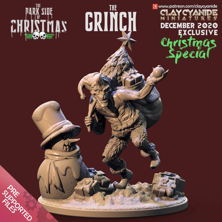 The Dark Side of Christmas - ClayCyanide - Dark Forge Arts