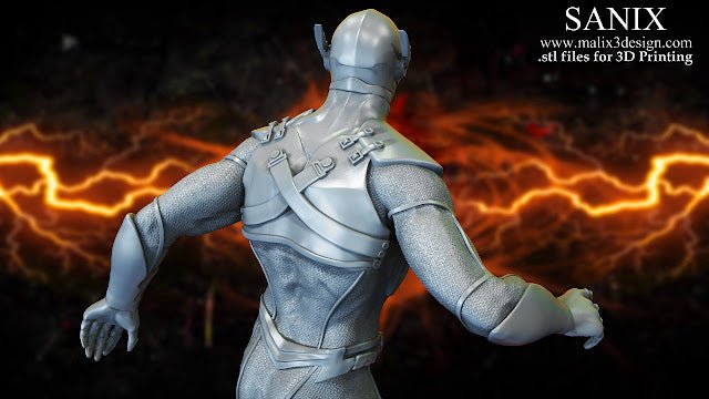 The Flash - Sanix3D - Dark Forge Arts