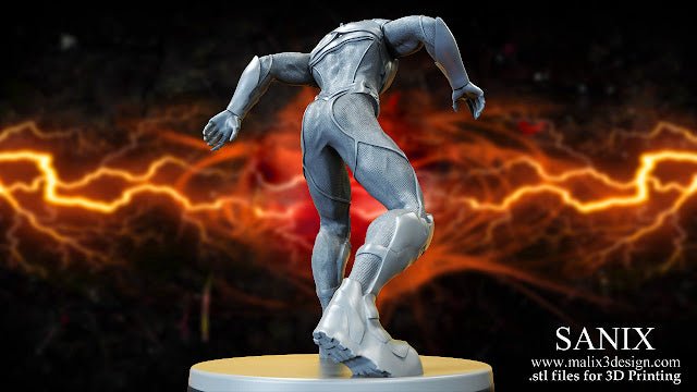 The Flash - Sanix3D - Dark Forge Arts