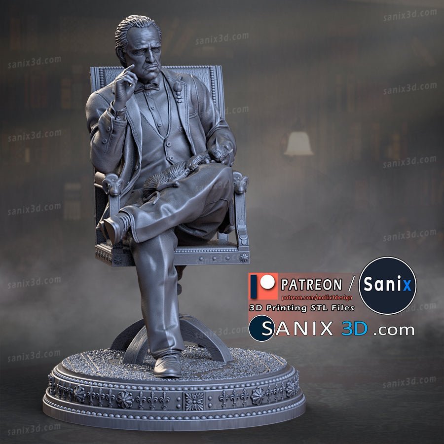 The GodFather - Sanix3D - Dark Forge Arts