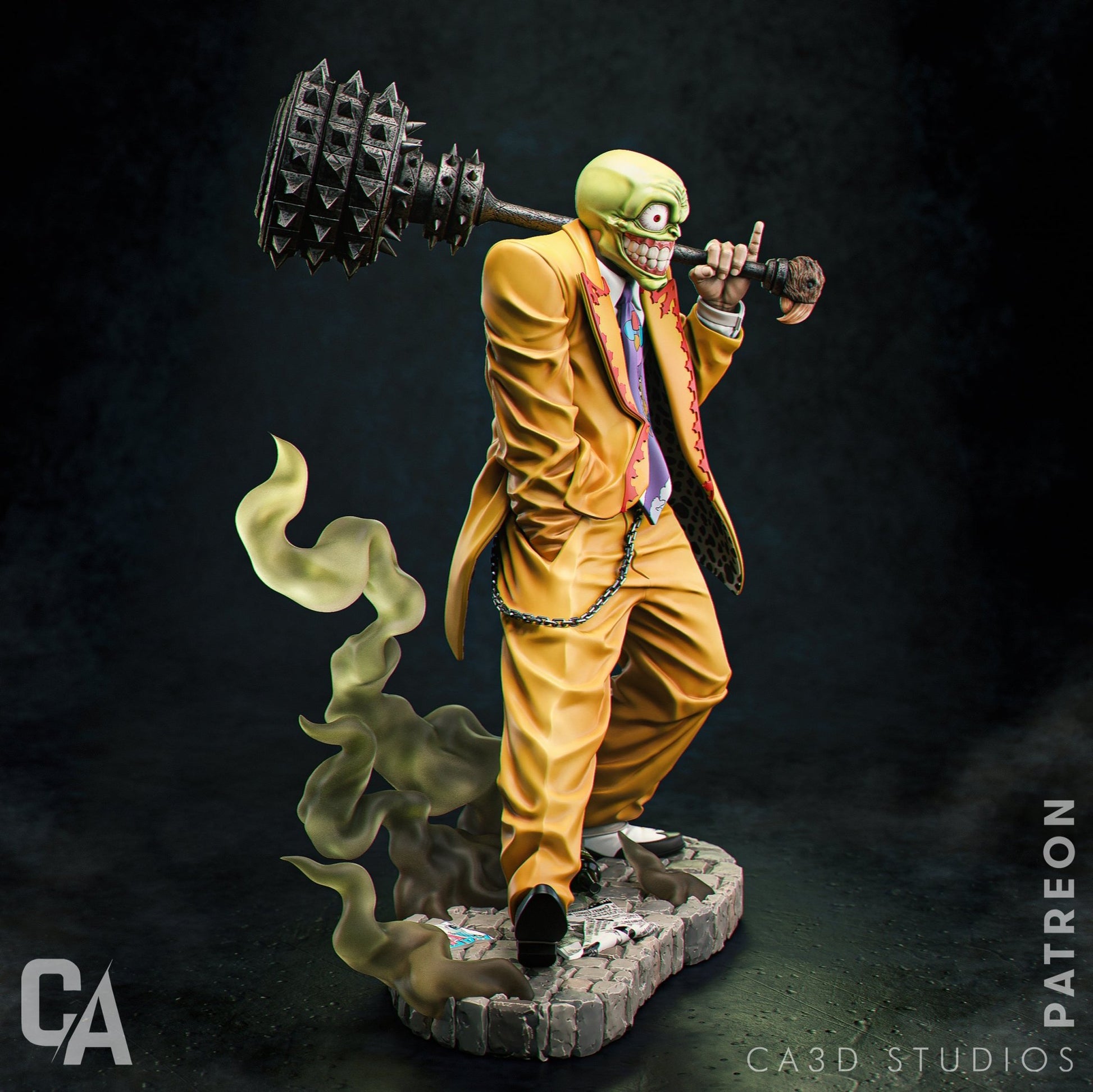 The Mask - CA 3D Studios - Dark Forge Arts