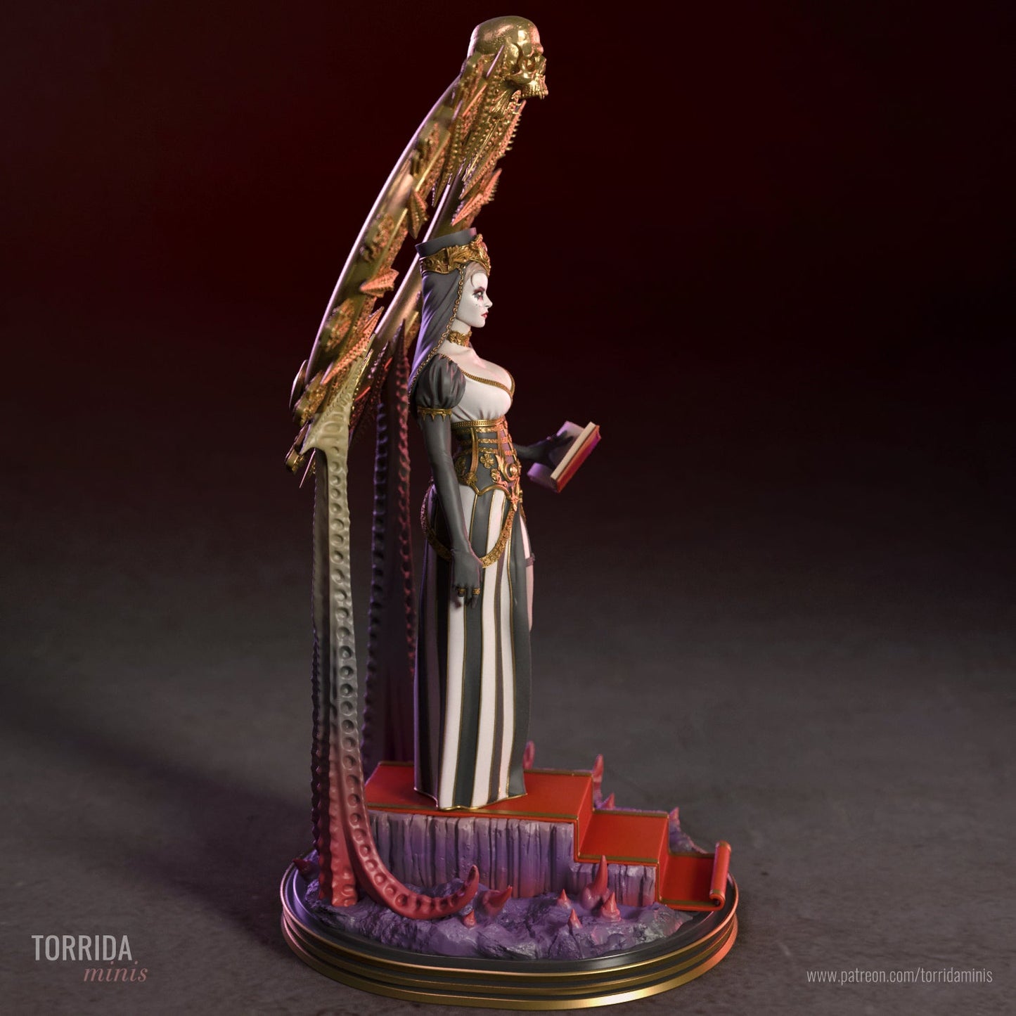 The Messenger of Death - Torrida Minis - Dark Forge Arts