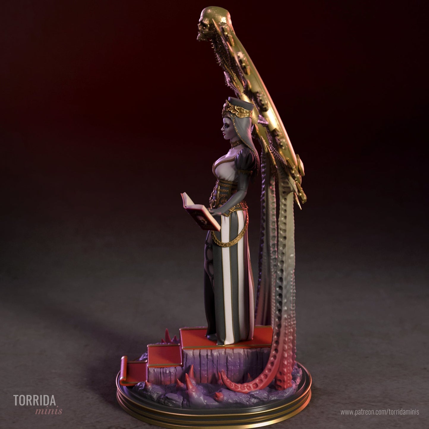 The Messenger of Death - Torrida Minis - Dark Forge Arts
