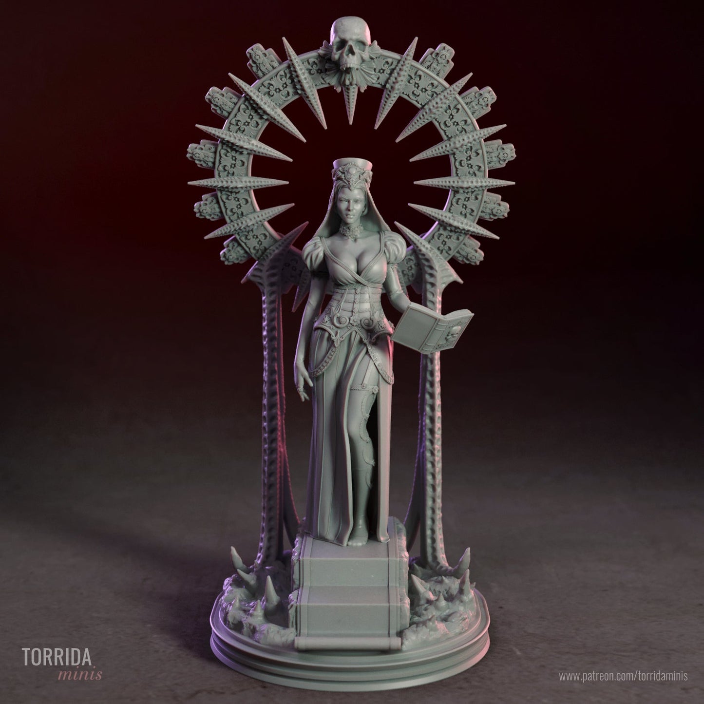 The Messenger of Death - Torrida Minis - Dark Forge Arts