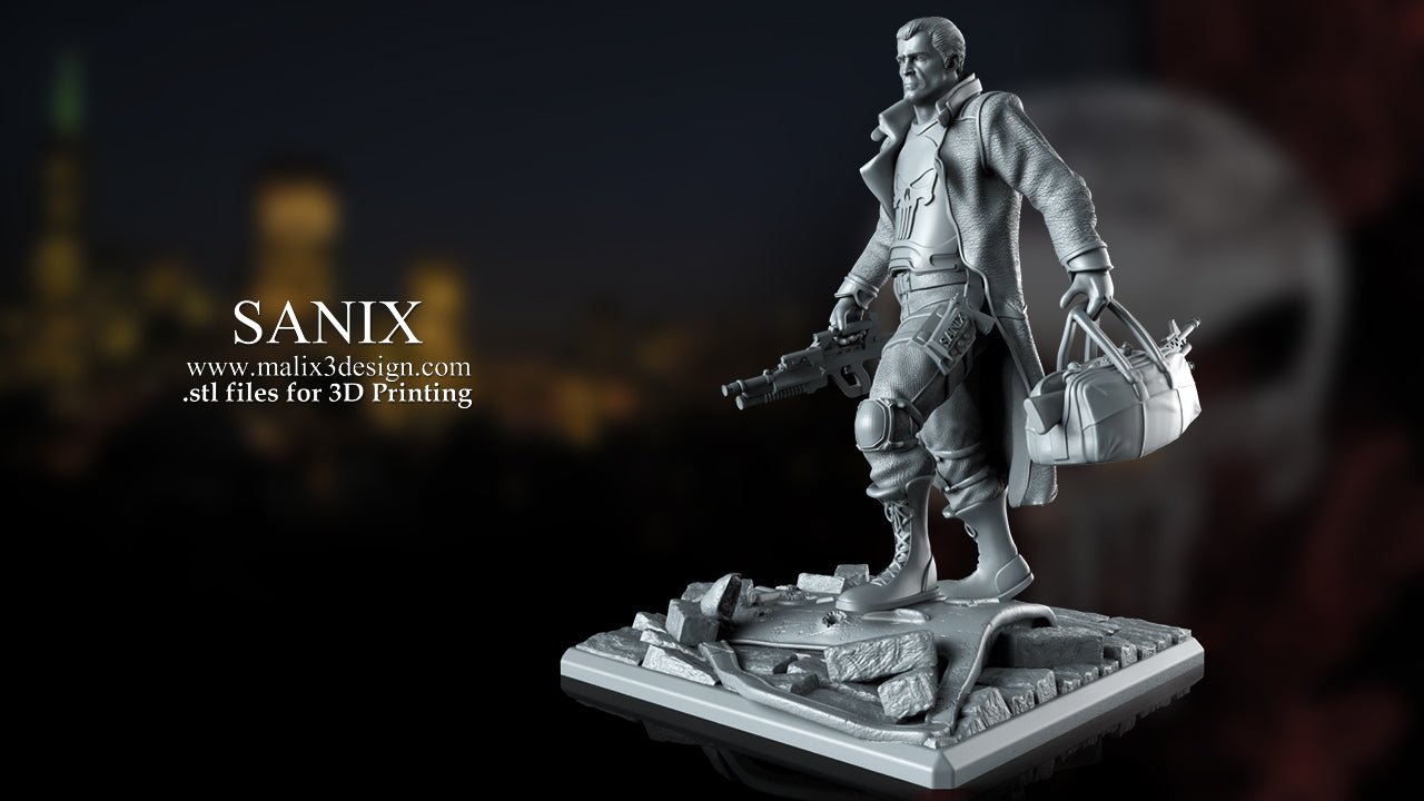 The Punisher - Sanix3D - Dark Forge Arts