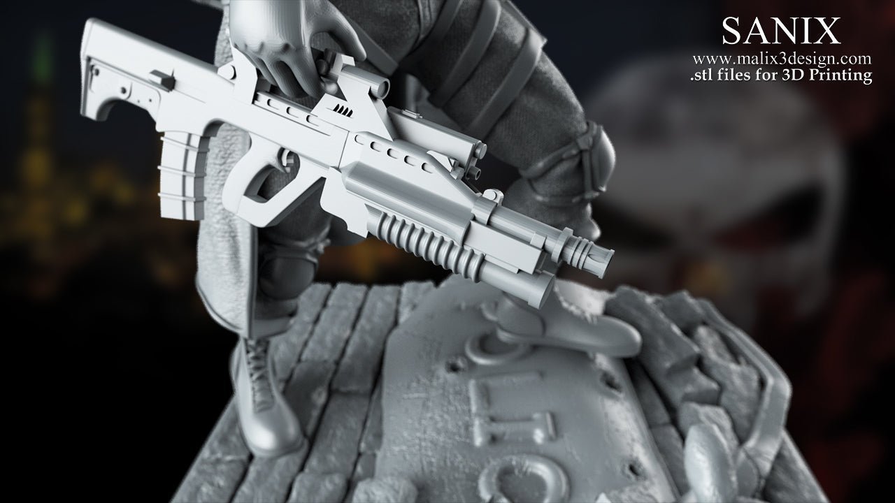 The Punisher - Sanix3D - Dark Forge Arts