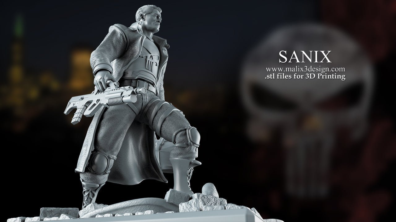 The Punisher - Sanix3D - Dark Forge Arts