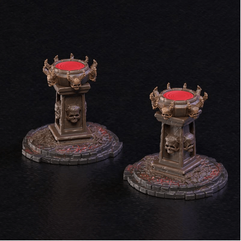 The Ressurection of Chernobog - ClayCyanide - Dark Forge Arts