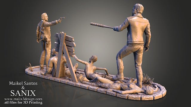 The Walking Dead - Sanix3D - Dark Forge Arts