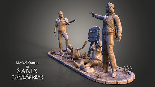 The Walking Dead - Sanix3D - Dark Forge Arts