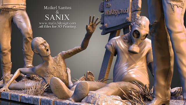 The Walking Dead - Sanix3D - Dark Forge Arts